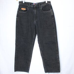 Empyre Men's Pants Size 30 Black Relax Fit Skater Style Vintage Y2K Grunge As-Is